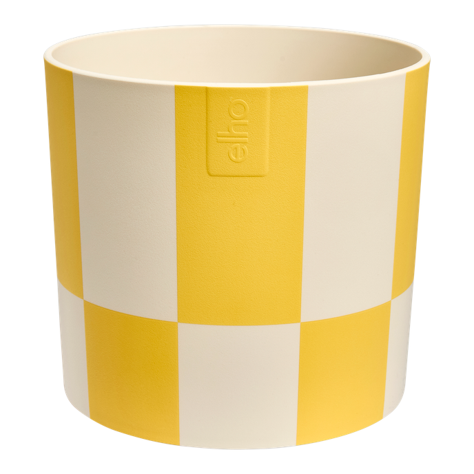 blocks & stripes 15cm cream yellow